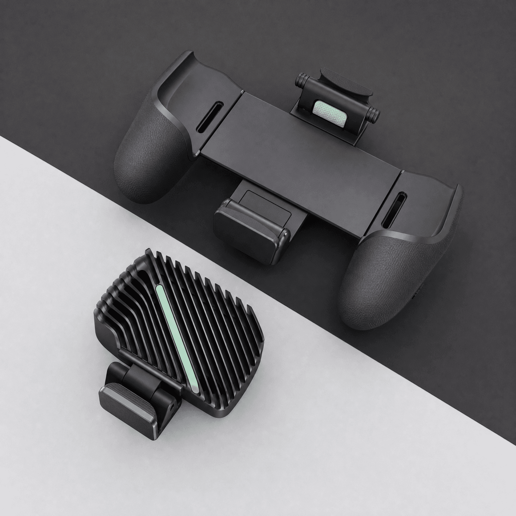 Gaming Grip & Cooling Stand