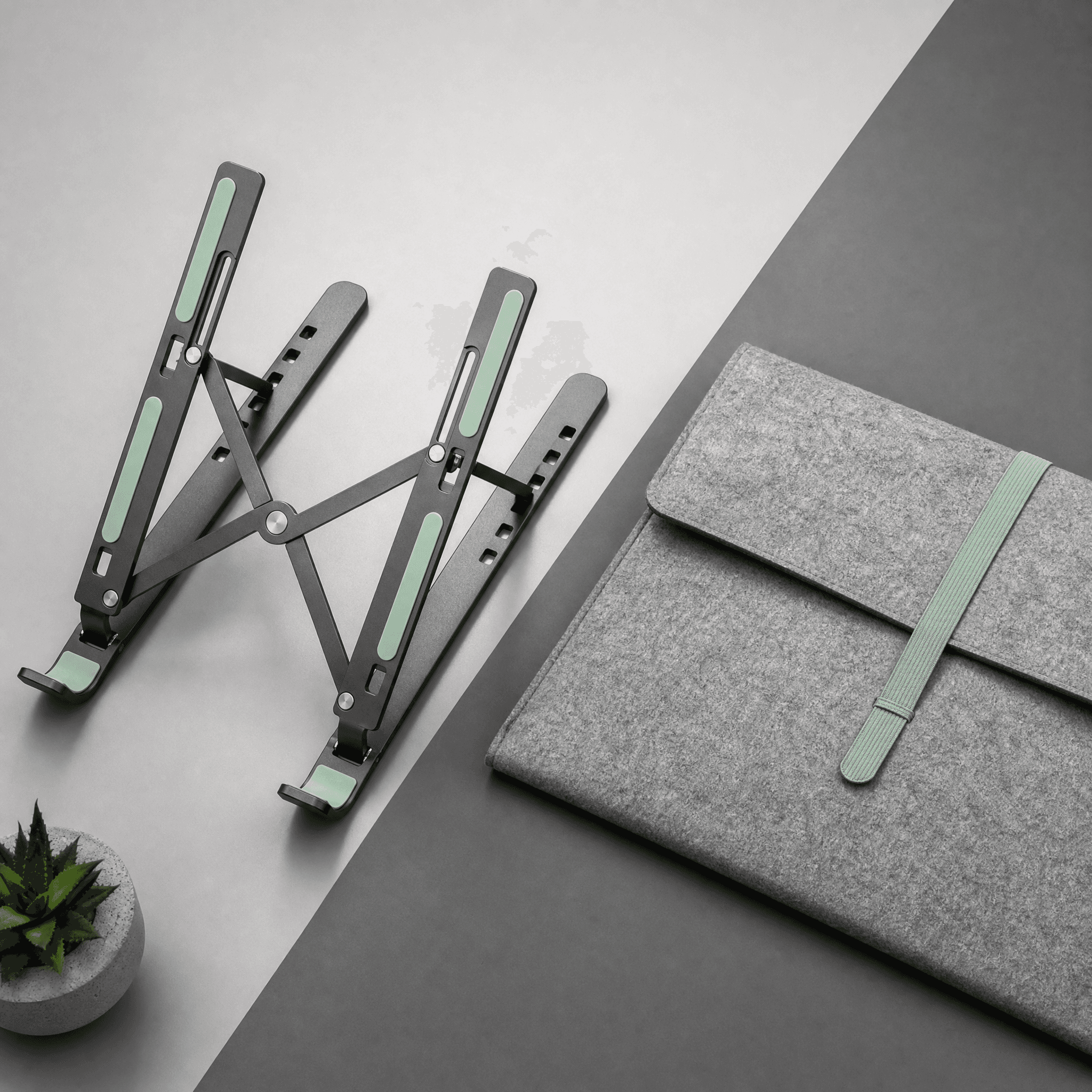 Laptop Riser & Sleeve Combo